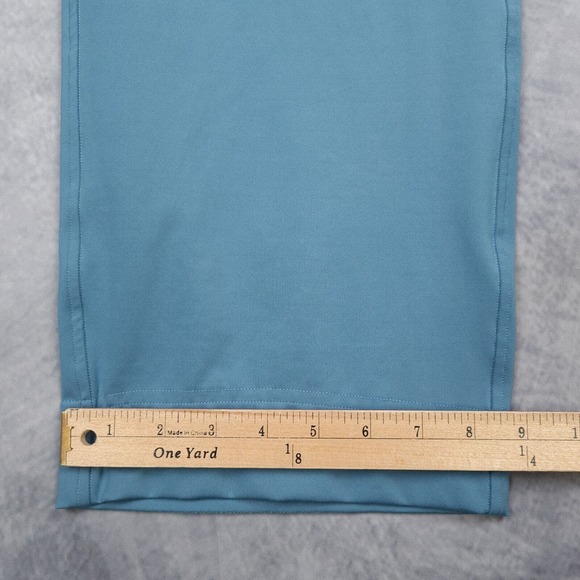 Lululemon Pants Womens Medium Blue Straight Leg Mid Rise Luxtreme city trouser - Picture 11 of 16